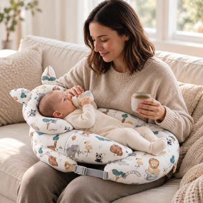 Nuzzly – Hands-Free Nursing Pillow